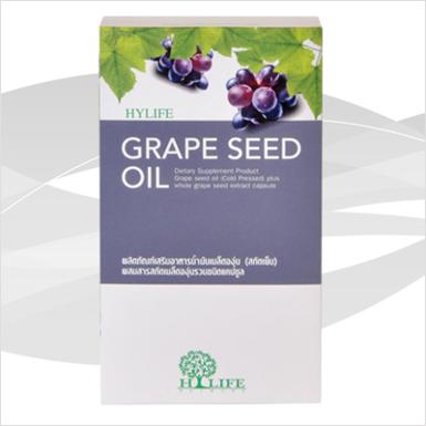 Grape seed oil cold (แคปซูลน้ำมันองุ่นสกัดเย็น)